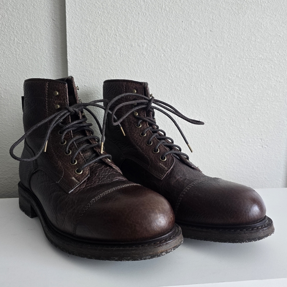 PATAGONIA Men's Wild Idea Work Boots Size 10.5 Buffalo Leather